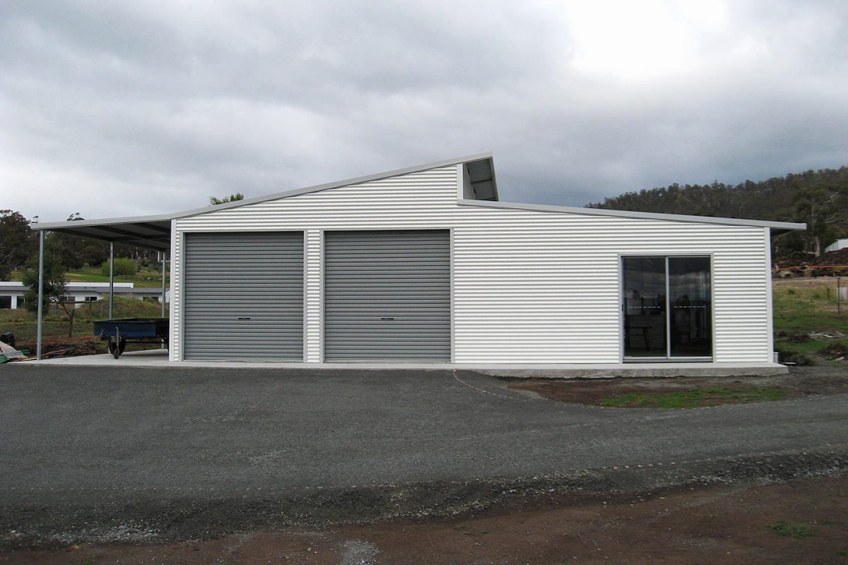 Skillion roof sheds and garages - Ranbuild