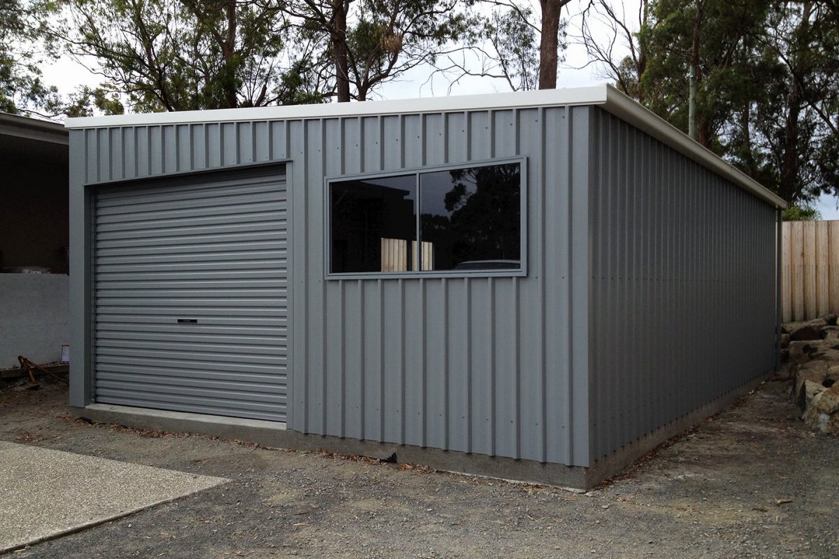 skillion roof sheds and garages - ranbuild