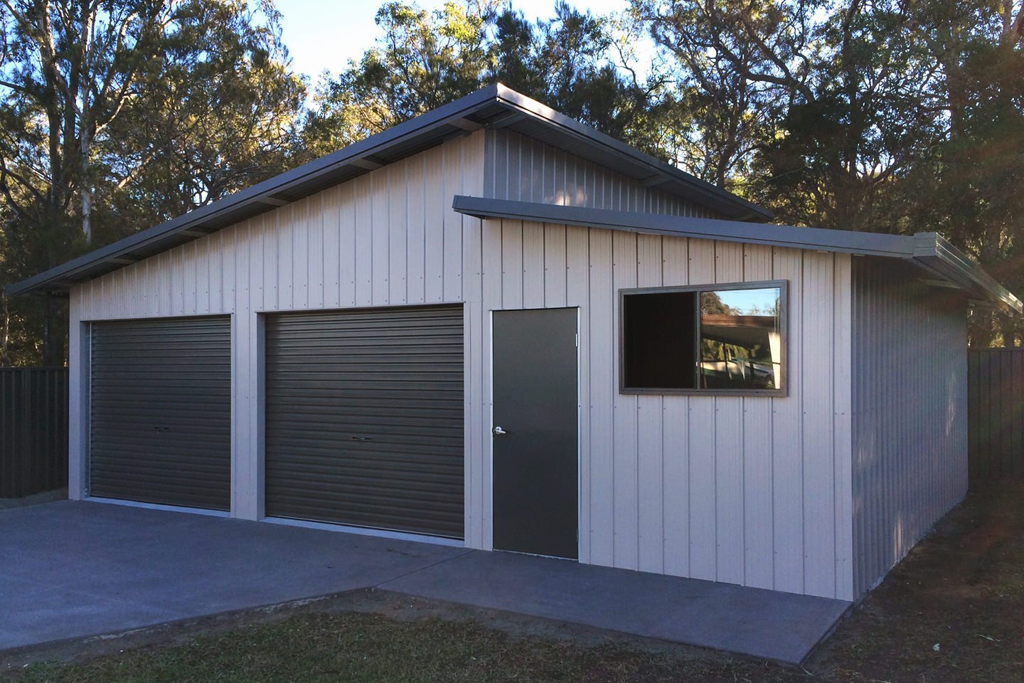 Skillion roof sheds and garages - Ranbuild