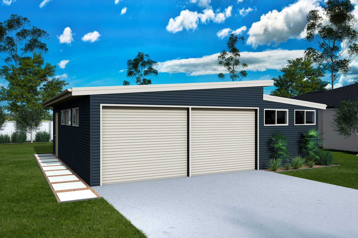 skillion roof sheds and garages - ranbuild