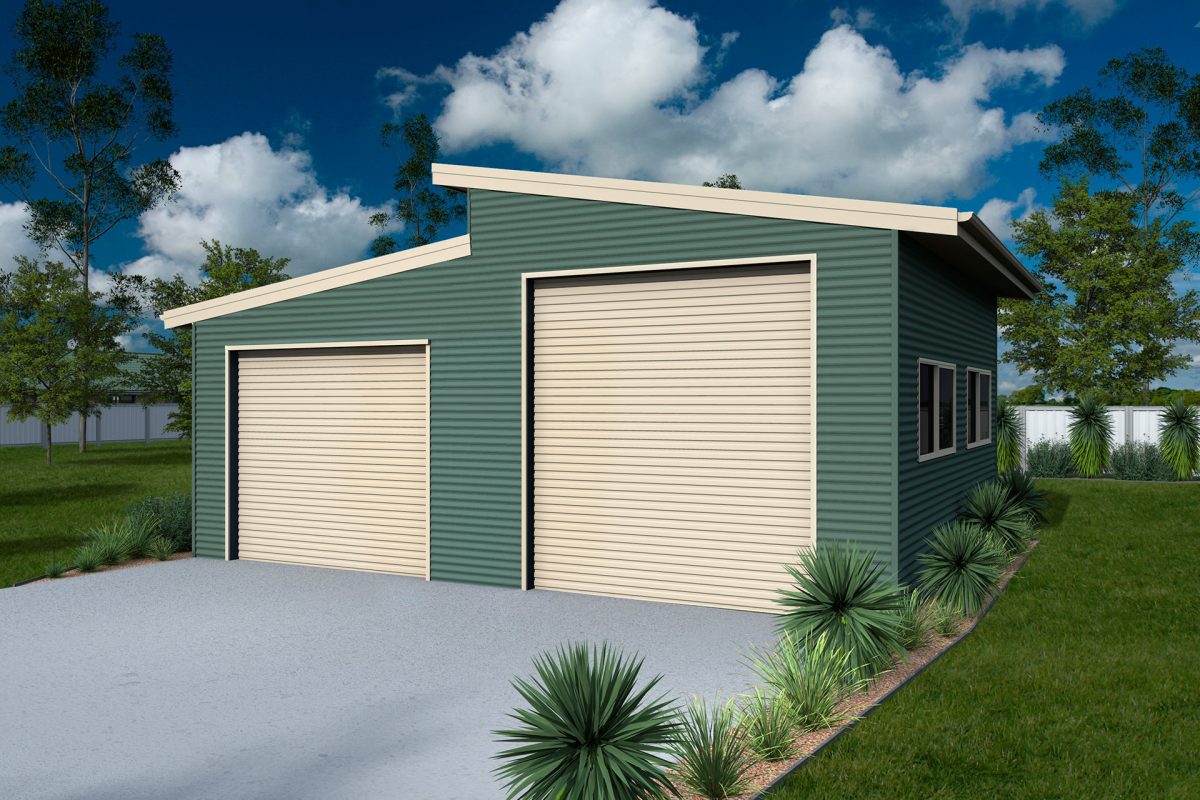Skillion roof sheds and garages - Ranbuild Skillion roof sheds and garages - Ranbuild