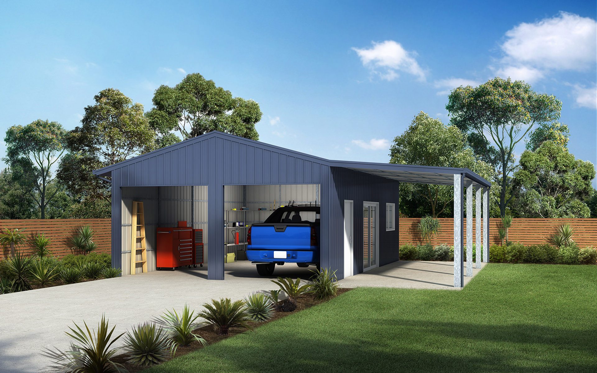 Double Garages and Sheds for sale Ranbuild